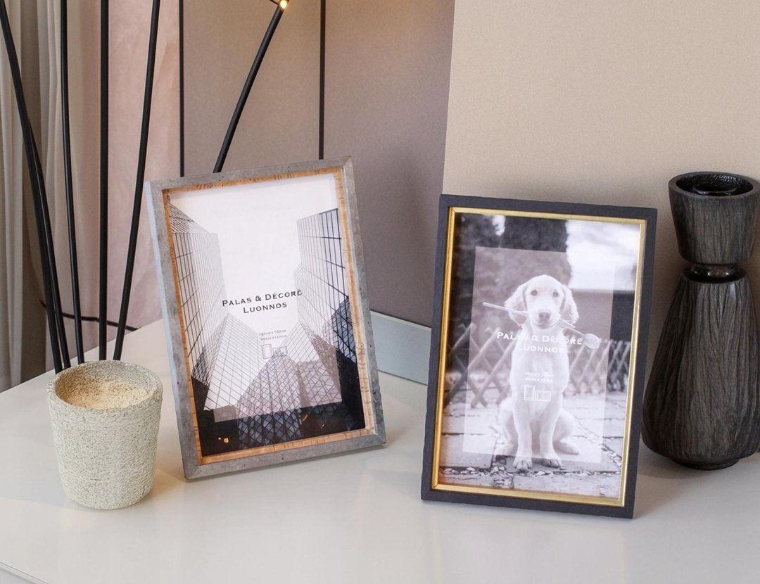 Double Color Photo Frame 双色相框 - 画框/相框 - 玻璃 黑色
