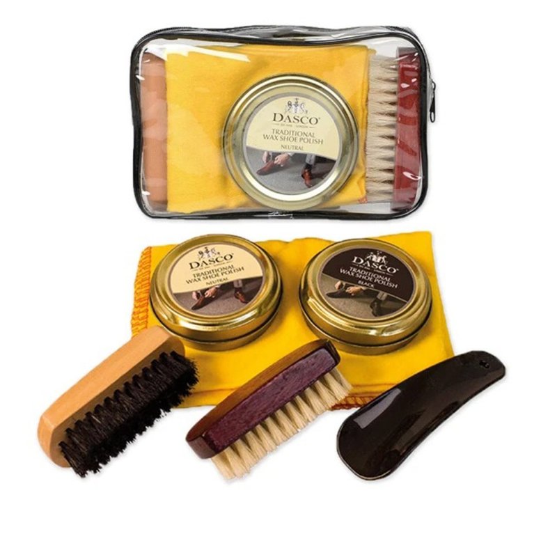 英国伯爵DASCO 7676擦鞋旅行组 皮鞋保养 皮革保养 鞋蜡 鞋油 - 其他 - 其他材质 