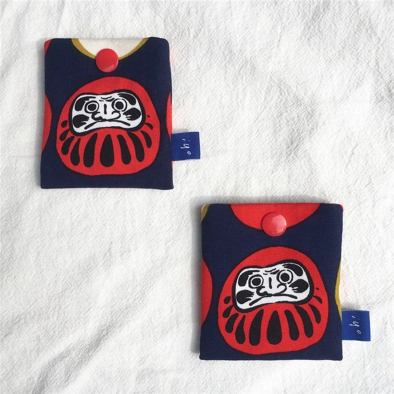 福神达摩 || 集线袋 收线袋 耳机袋 Airpods - 其他 - 棉．麻 