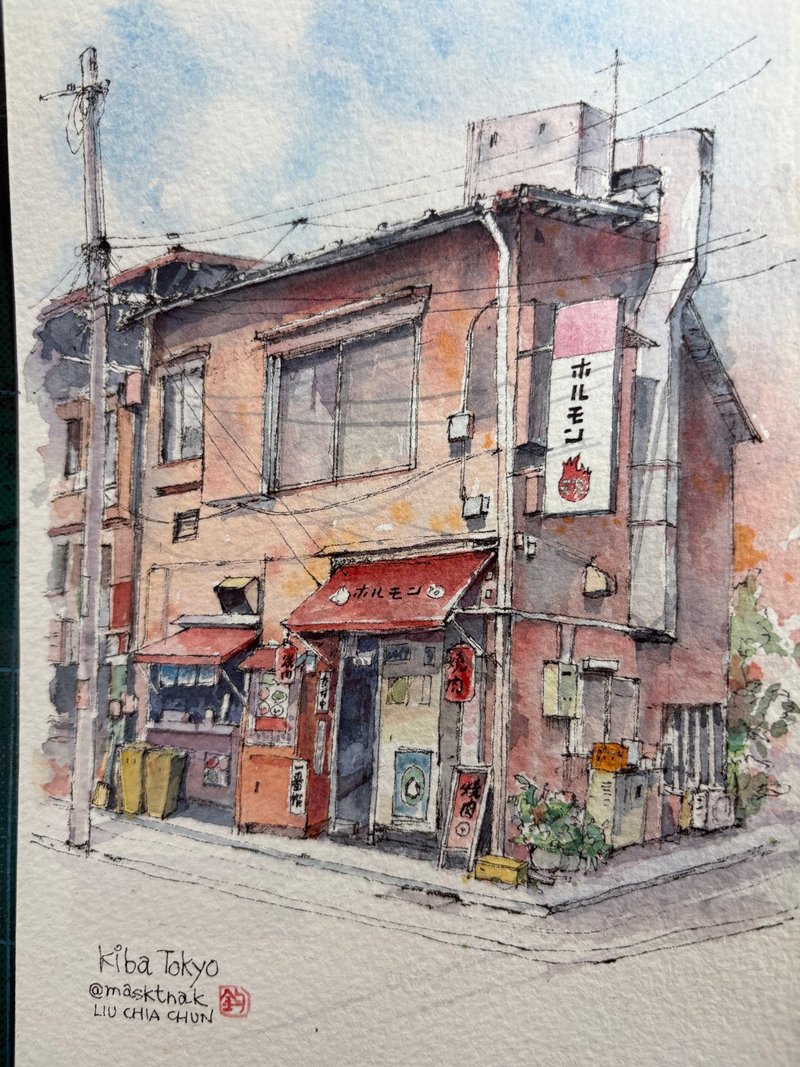 东京烧肉店 - 海报/装饰画/版画 - 纸 