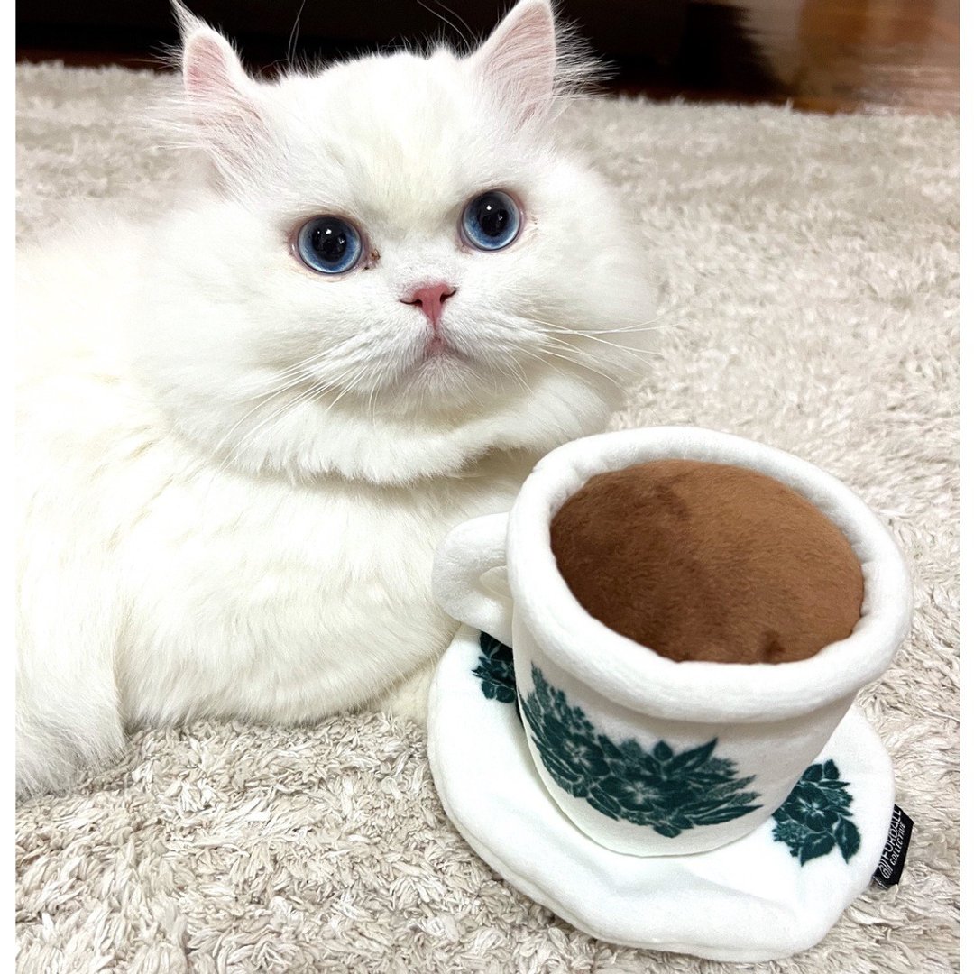 Furball Kopi Cup Bell Toy - 玩具 - 棉 