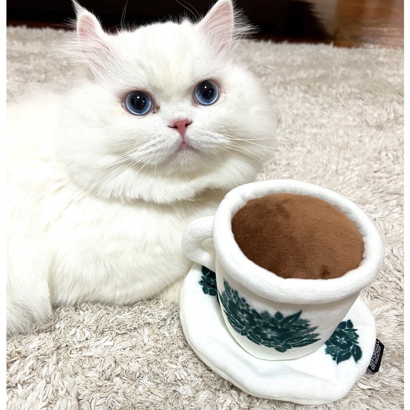 Furball Kopi Cup Bell Toy - 玩具 - 棉．麻 
