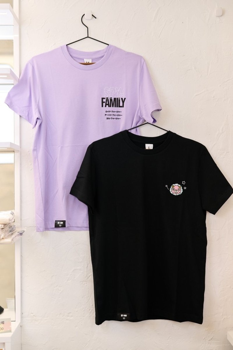 【间谍家家酒】SPY X FAMILY 奇美拉T-shirt - 女装 T 恤 - 棉．麻 黑色