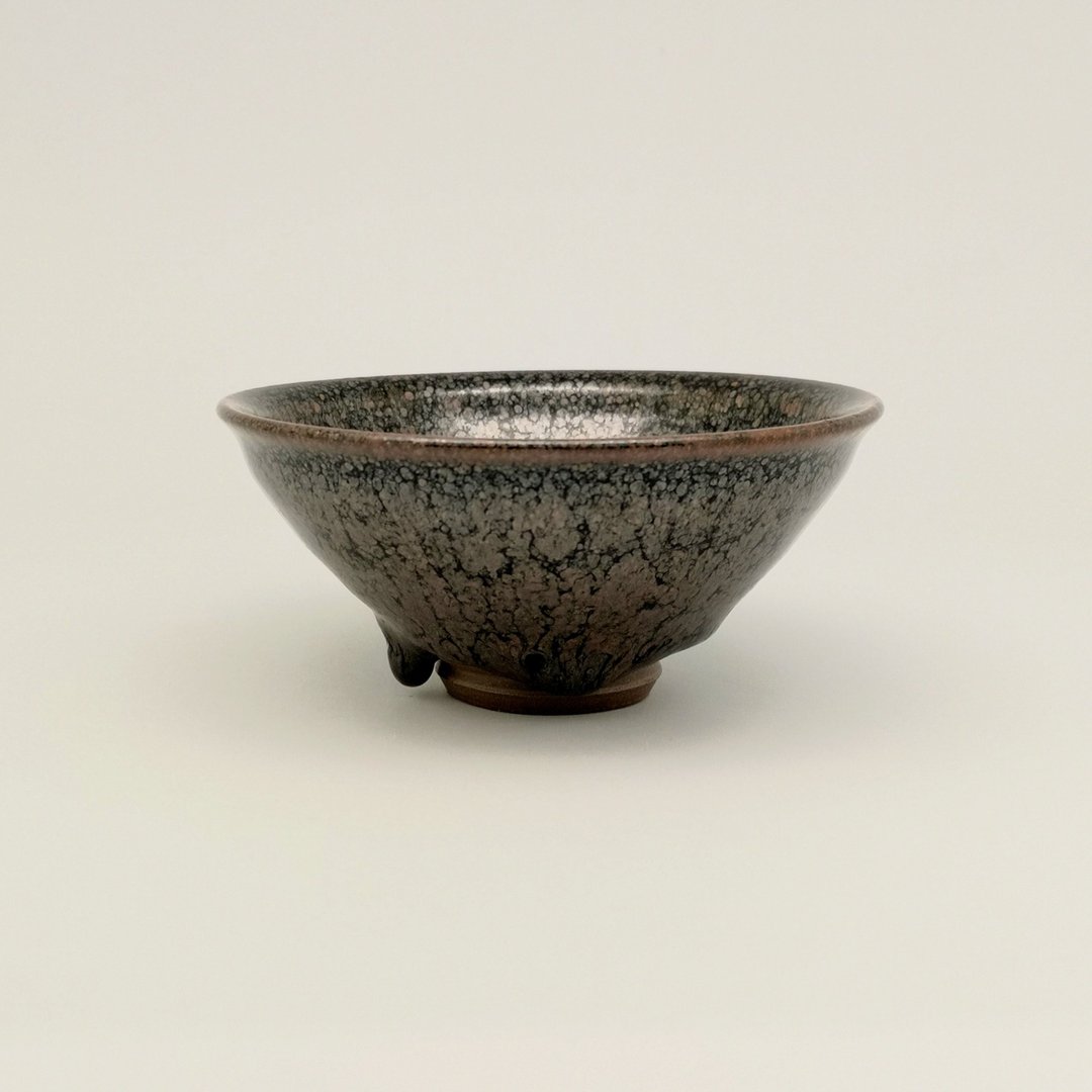 天目茶碗 - 茶具/茶杯 - 陶 黑色