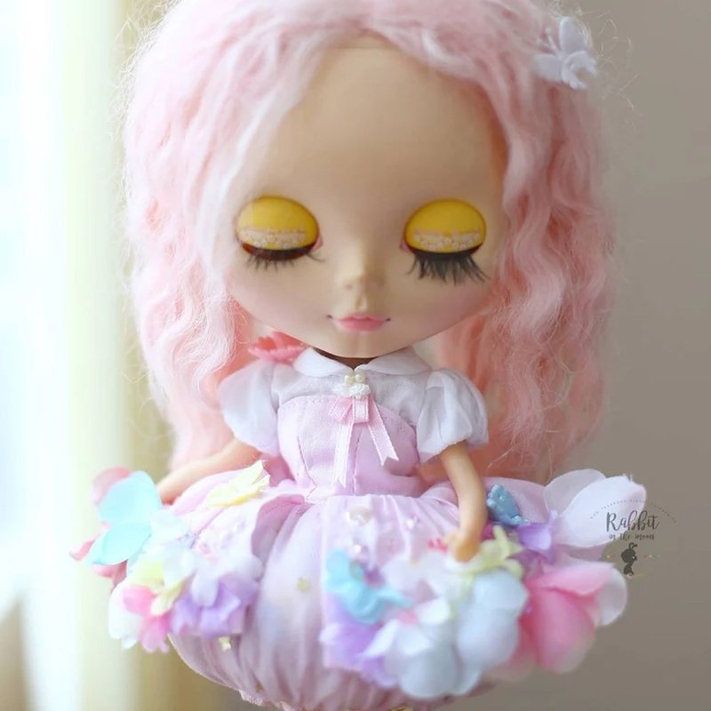 Floral Dresses. Dolls clothes for Blythe , Licca. - 其他 - 棉．麻 