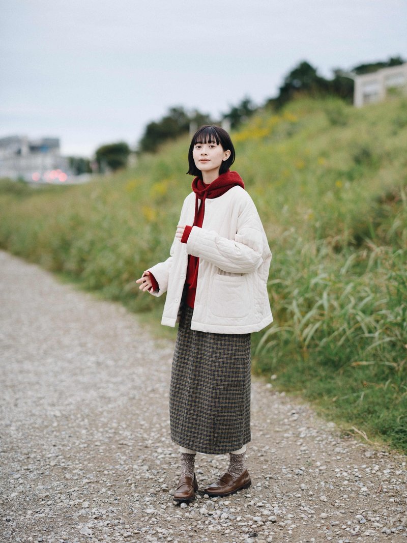 KOOW软糯针织日系棉服 新雪丽高效暖绒轻盈绗缝棉衣 - 女装休闲/机能外套 - 棉．麻 多色