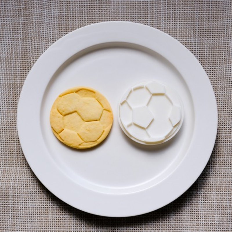 足球（饼干模具/饼干模具） - 厨房用具 - 木头 