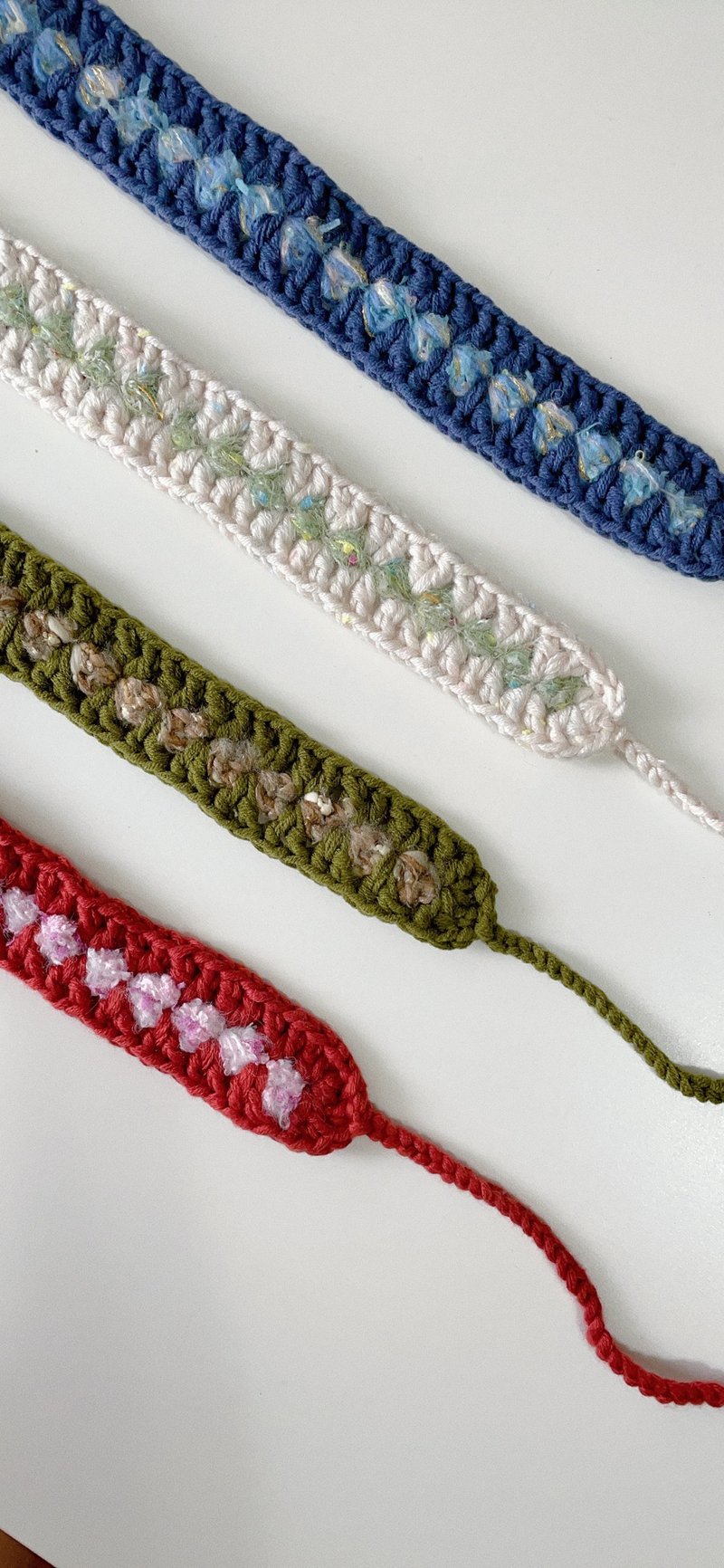 手捻窄版编织发带 - 发带/发箍 - 其他材质 