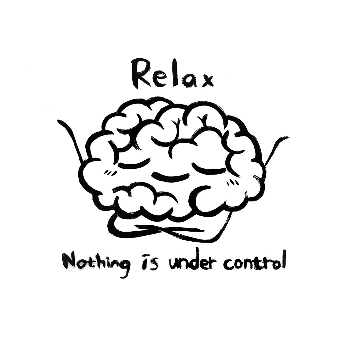 白色T恤 短袖 插图 送礼 Relax - 女装 T 恤 - 棉．麻 