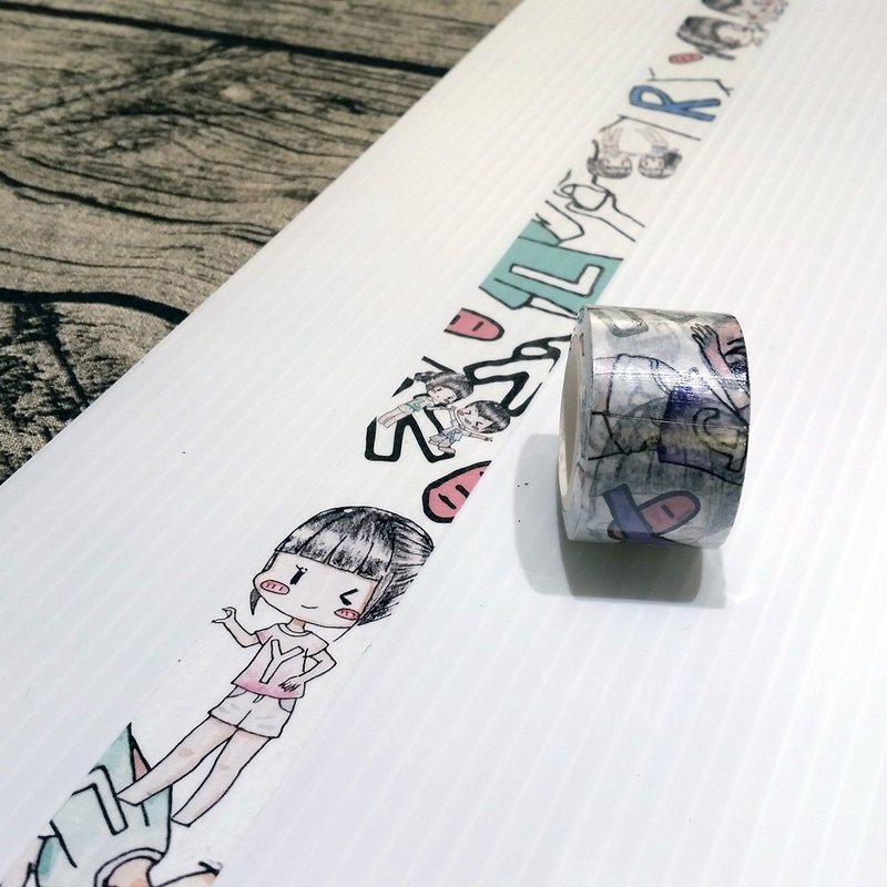 纸胶带  六年级的色铅笔梦 - 纸胶带 - 纸 