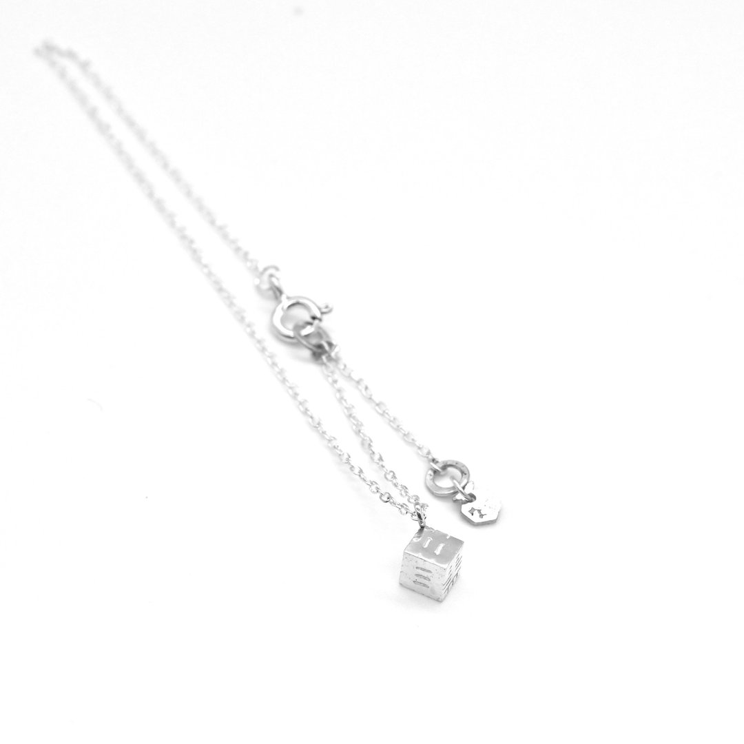 Nakameguro Bracelet / Cube Silver - 手链/手环 - 银 银色