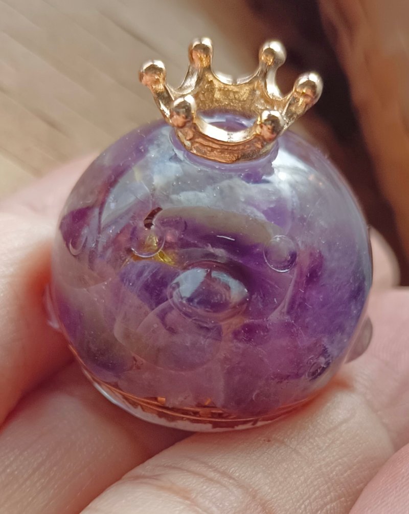 疗愈小动物奥刚 - 吊饰 - 水晶 