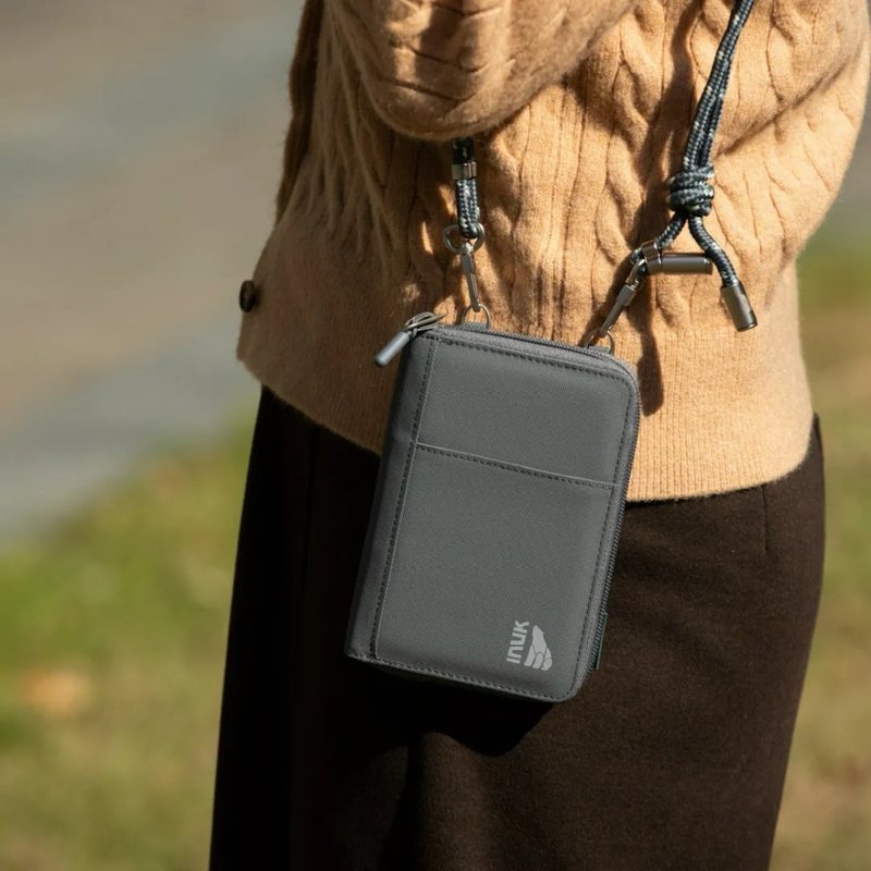 全境防水 多功能护照旅行包  Water_Shed Passport Holder 碳素灰 - 皮夹/钱包 - 环保材料 灰色