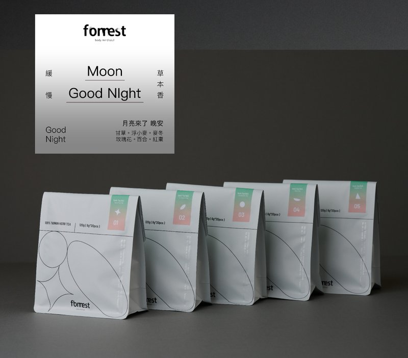 Forrest 月亮来了 | 好困 • 晚安茶 | 经济养生20入 - 茶 - 新鲜食材 