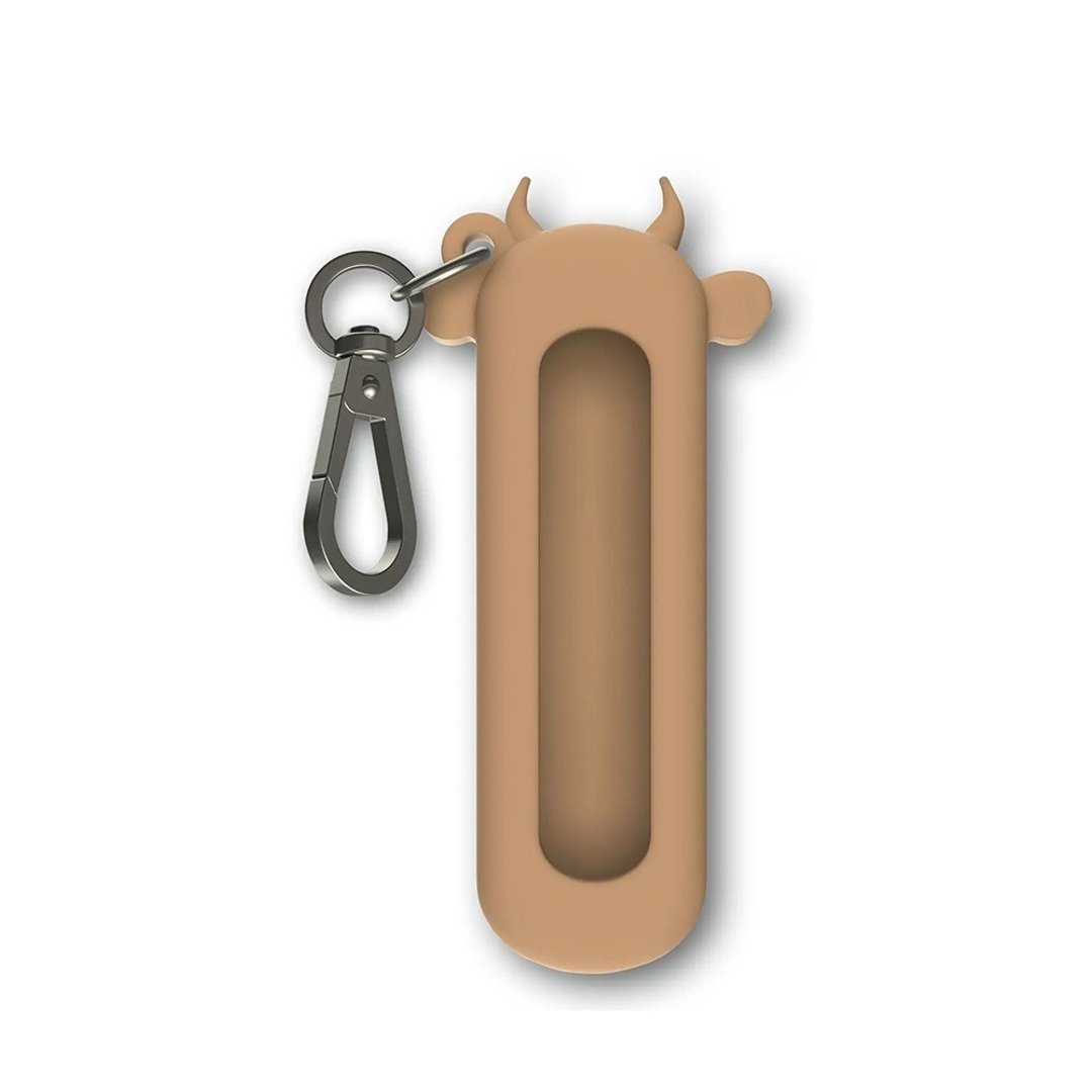 VICTORINOX 瑞士维氏 造型硅胶刀套 7用刀款专用 咖啡牛 4.0454 - 露营用品 - 硅胶 咖啡色