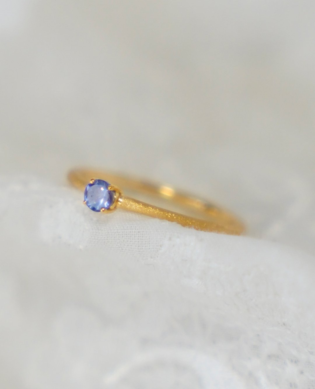 SV Tanzanite ring 丹泉石戒指 - 戒指 - 其他金属 蓝色