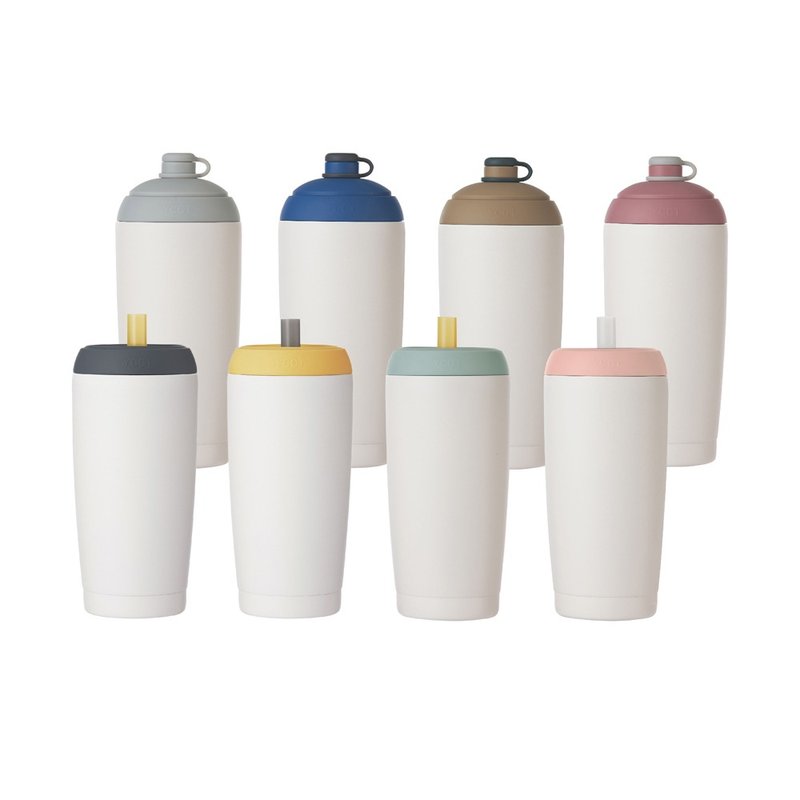 【5入优惠】YCCT速吸杯2代550ml - 啵一下就能喝的环保咖啡杯 - 保温瓶/保温杯 - 不锈钢 多色