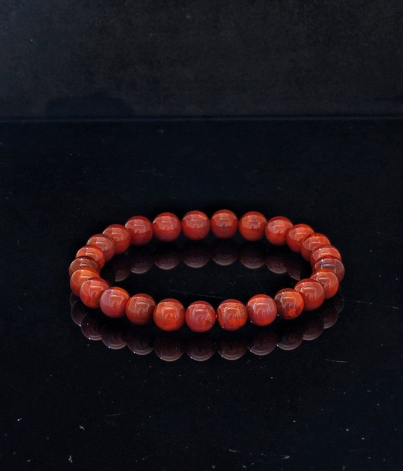 南红玛瑙 7.6mm 手錬 ( HKA8048 ) - 手链/手环 - 水晶 