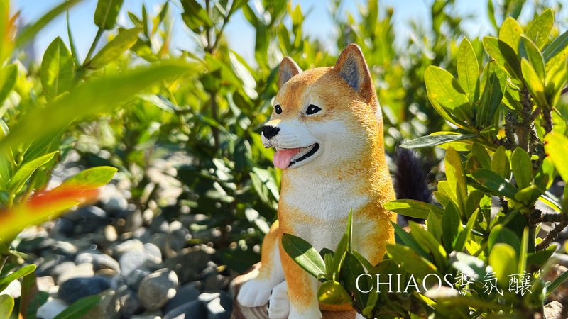 柴犬柴柴扩香座/毛小孩/香氛 - 玩偶/公仔 - 其他材质 