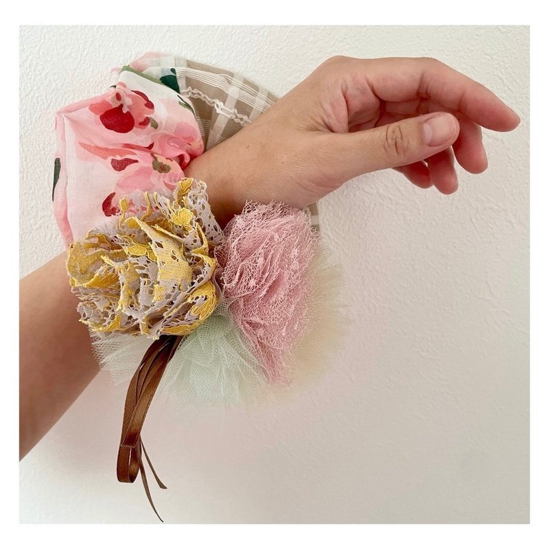 可持续的Shushu巧克力 - 发饰 - 其他材质 粉红色