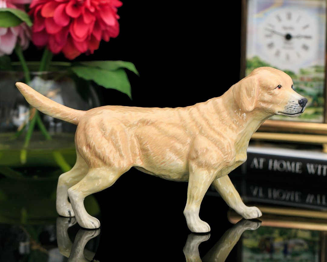 Royal Doulton世界名犬Labrador 拉布拉多2005手绘陶瓷狗装饰工艺 - 摆饰 - 瓷 