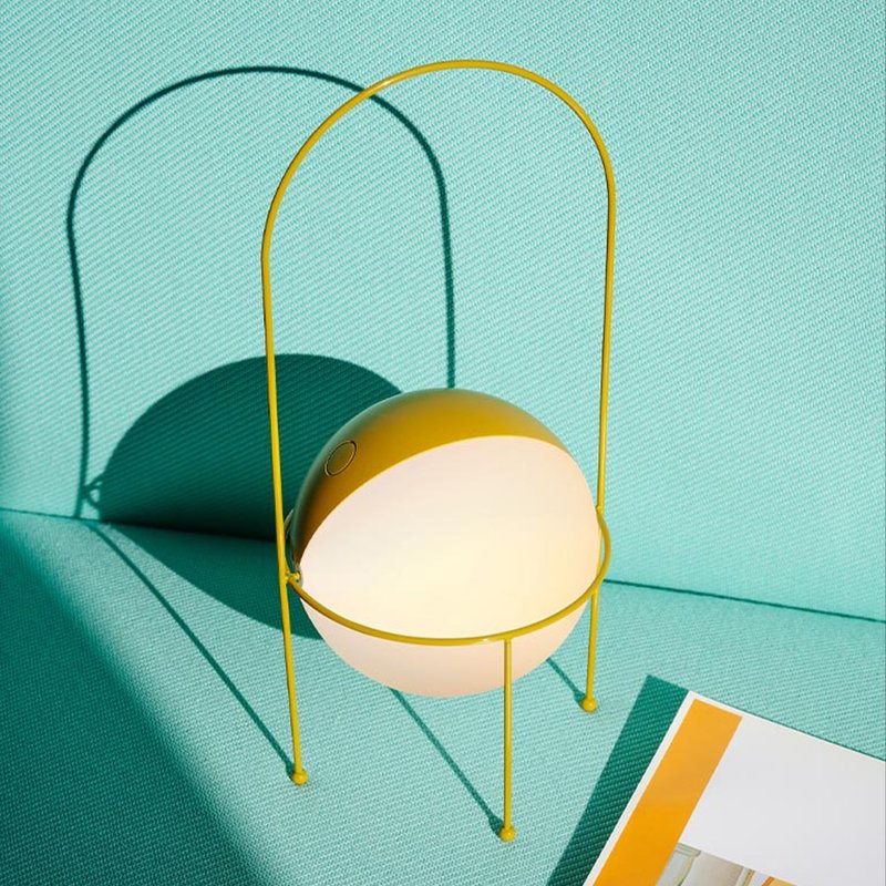 AMBIENTEC | madco Mostarda 无线提灯 芥末黄 - 灯具/灯饰 - 其他金属 黄色