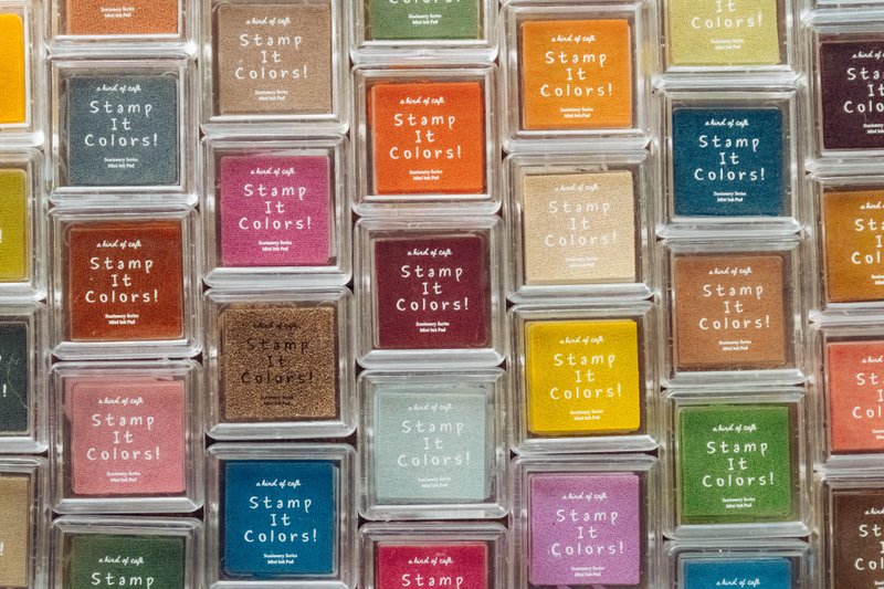 【什物】订制印台 | 蓝、紫色系下单区 | Stamp it colors - 印章/印台 - 塑料 多色