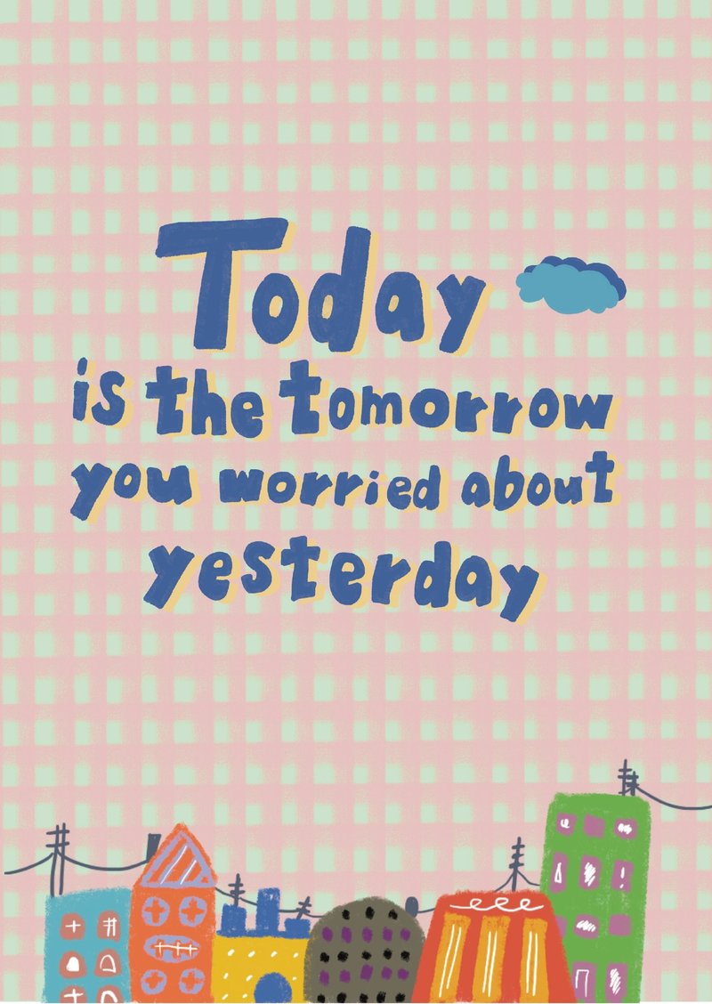 Today...明信片 - 卡片/明信片 - 纸 