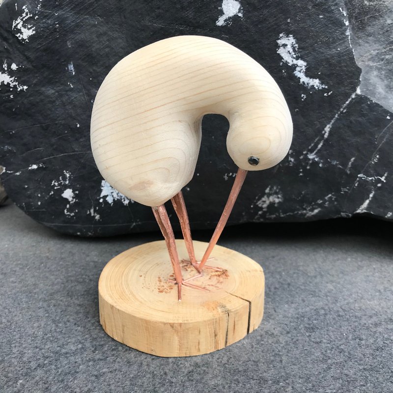 鹬 - 摆饰 - 木头 