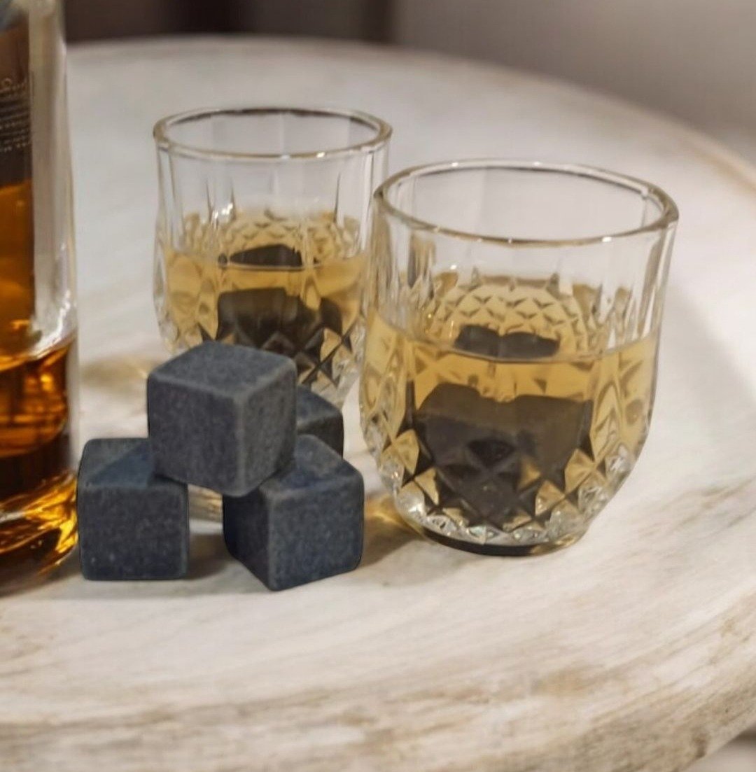 Whisky Stones 威士忌酒杯及冰石套装 - 其他 - 玻璃 透明