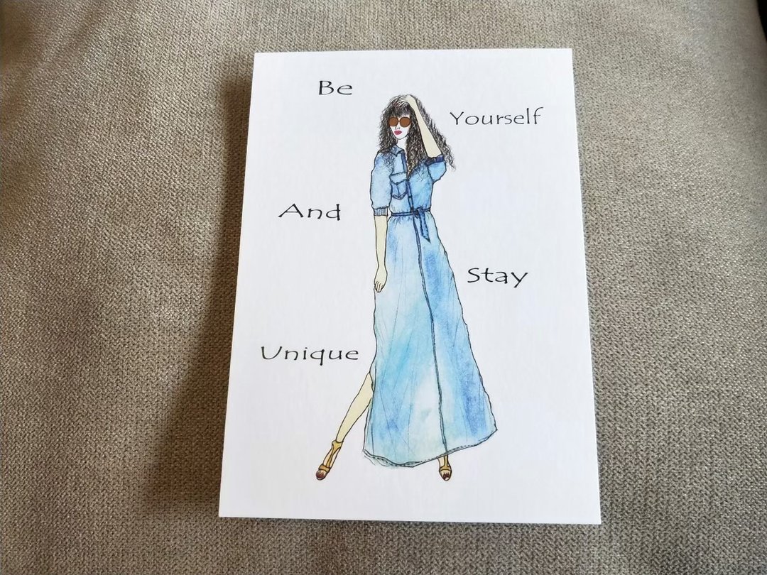 Postcard/万用明信片/明信片/手绘 - 卡片/明信片 - 纸 白色