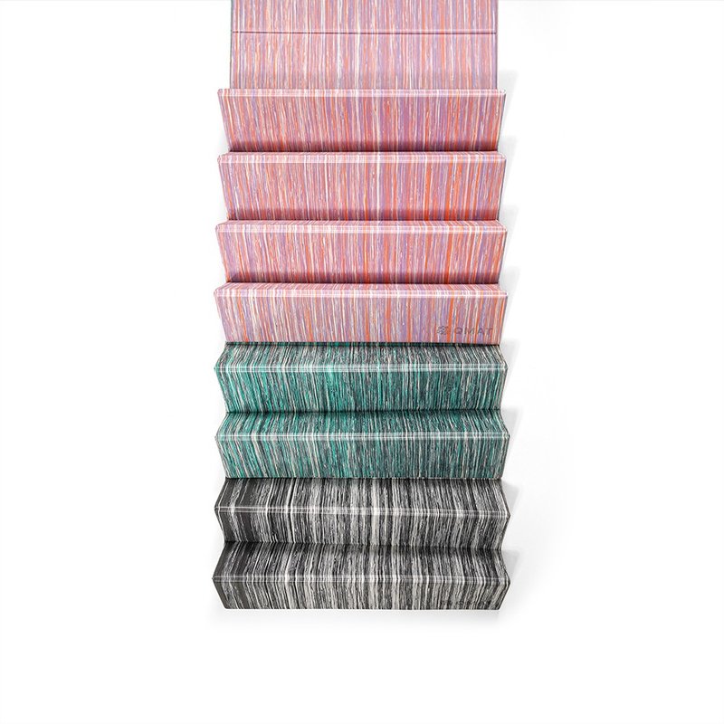 【QMAT】6mm折叠瑜珈垫  -线条 台湾制 - 瑜珈垫 - 其他材质 多色