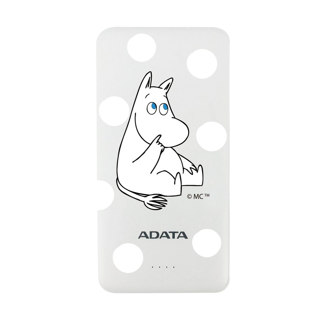 MOOMIN授权-行动电源 - 充电宝/传输线 - 塑料 白色