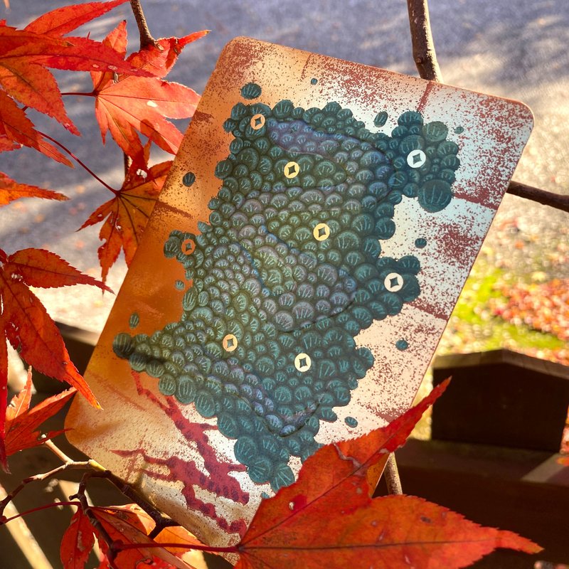 烫金蛇年贺卡 | 乙巳贺卡 - 红包/春联 - 纸 金色