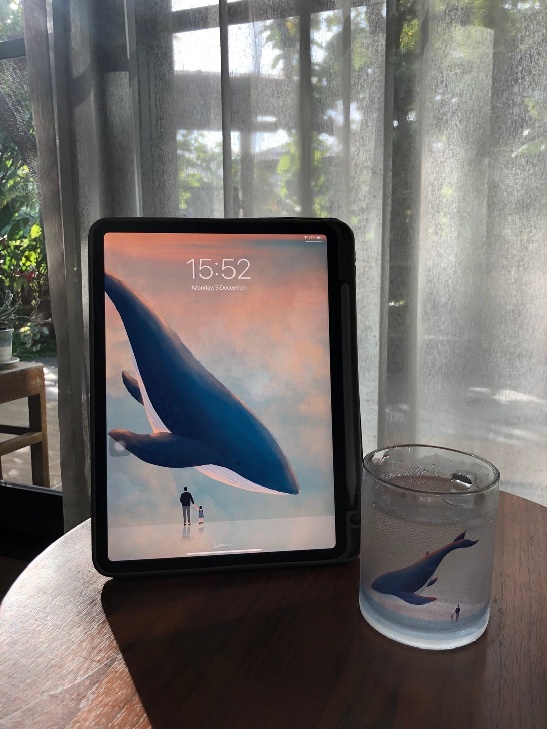 Wallpaper | Dreaming whale - 电脑手机桌布/贴图/App 图示 - 其他材质 