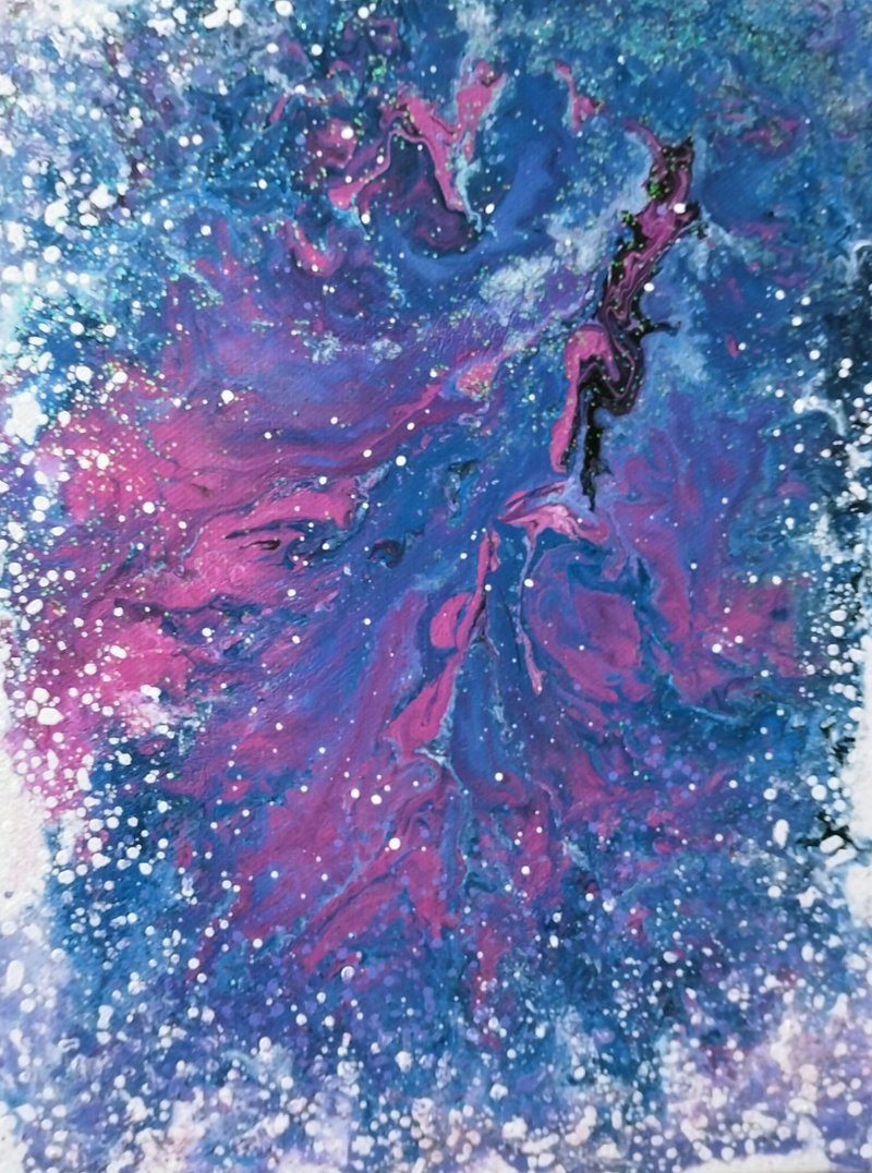 蔡淑茹流动艺术创作 星辰大海 - 海报/装饰画/版画 - 其他材质 