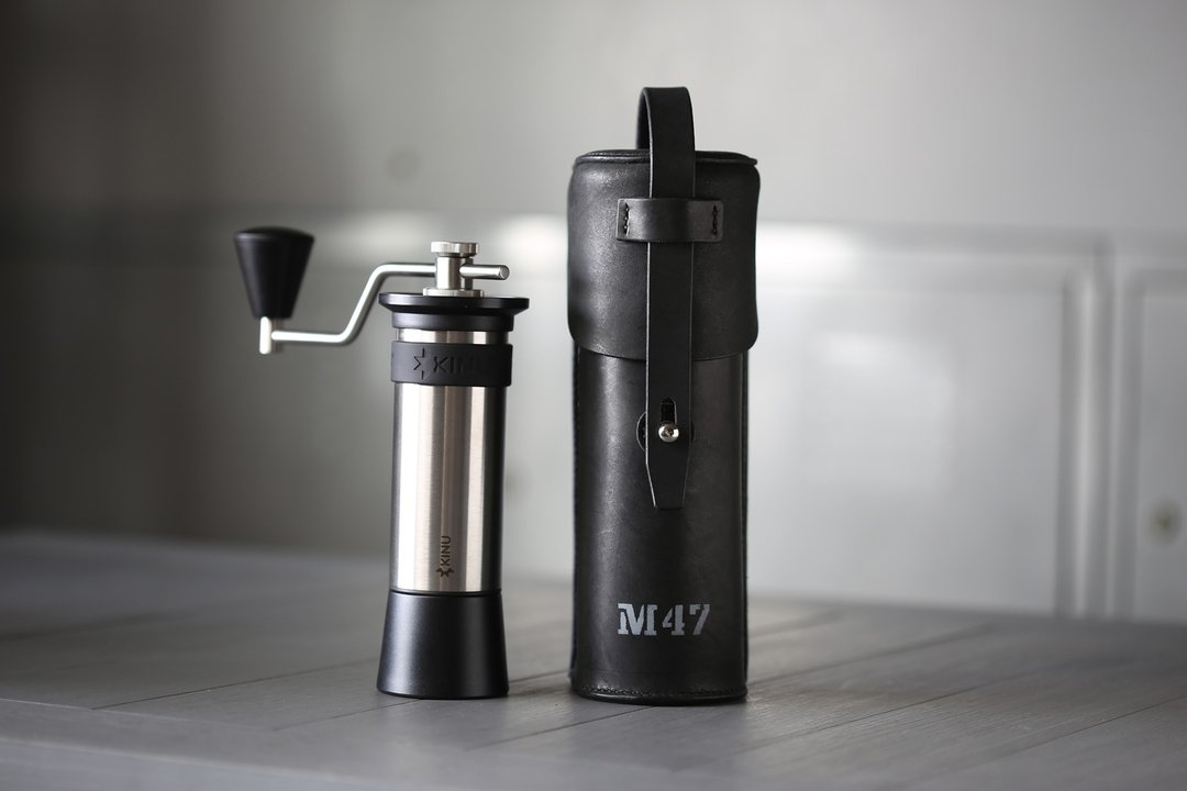 KINU M47 简版收纳包 订制牛革外出携行包 二战军品风格包 - 其他 - 真皮 黑色