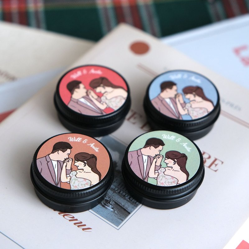 【定制化礼物】15g大豆香氛蜡烛 | 婚礼小物 应援礼 企业赠礼 - 蜡烛/烛台 - 蜡 白色