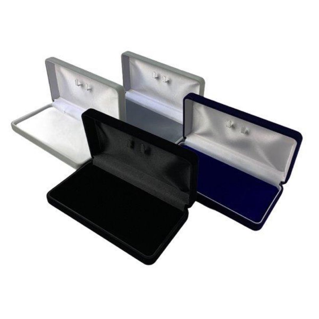 FLOCKY CASE NECKLACE 4color - 收纳用品 - 棉 黑色