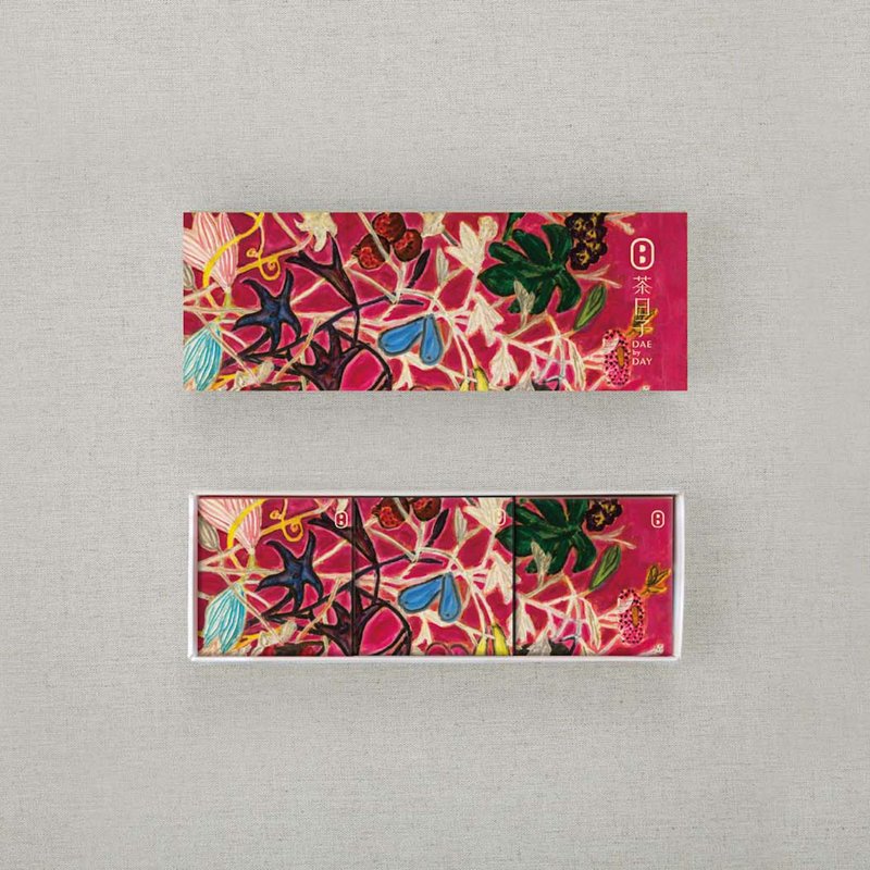 【茶包礼盒】常玉系列 盆栽 小日礼盒 | 3盒入 伴手礼/企业赠礼 - 茶 - 新鲜食材 多色