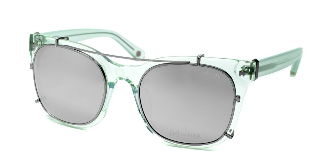 HEX Eyewear Ronaldo 光学眼镜配前挂墨镜  太阳眼镜  意大利制 - 眼镜/眼镜框 - 其他材质 