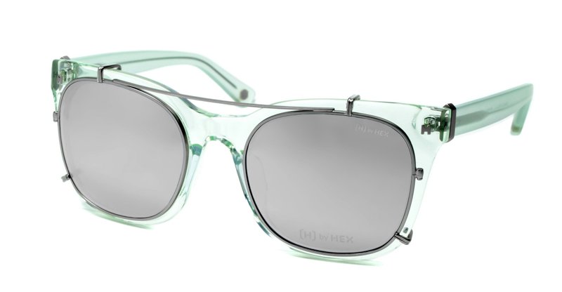 HEX Eyewear Ronaldo 光学眼镜配前挂墨镜  太阳眼镜  意大利制 - 眼镜/眼镜框 - 其他材质 