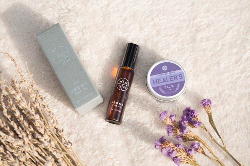 PINKOI人气-户外必备组合 防蚊 - 满月礼盒 - 植物．花 灰色