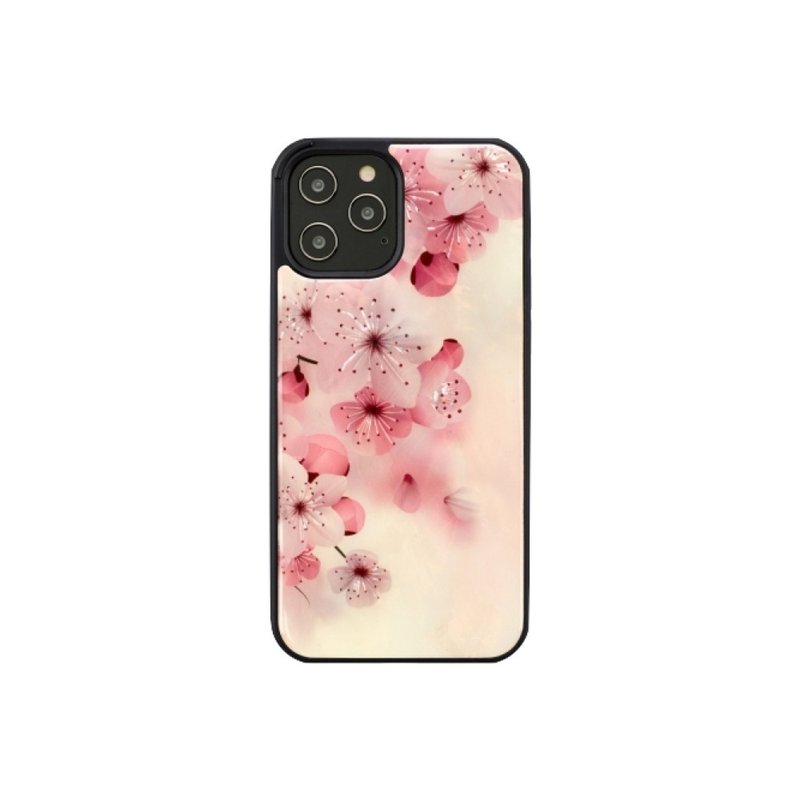Man&wood iPhone 12 mini  天然贝壳 造型保护壳-爱恋樱花 - 手机壳/手机套 - 贝壳 多色