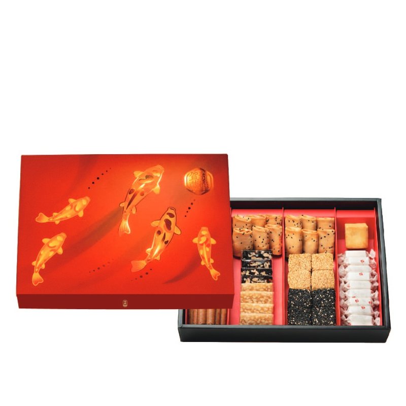 奇华饼家-聚宝礼盒 - 手工饼干 - 其他材质 红色