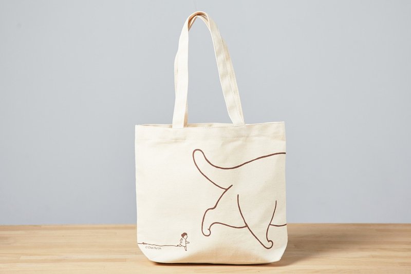 A4 逃跑包 - 侧背包/斜挎包 - 棉．麻 卡其色