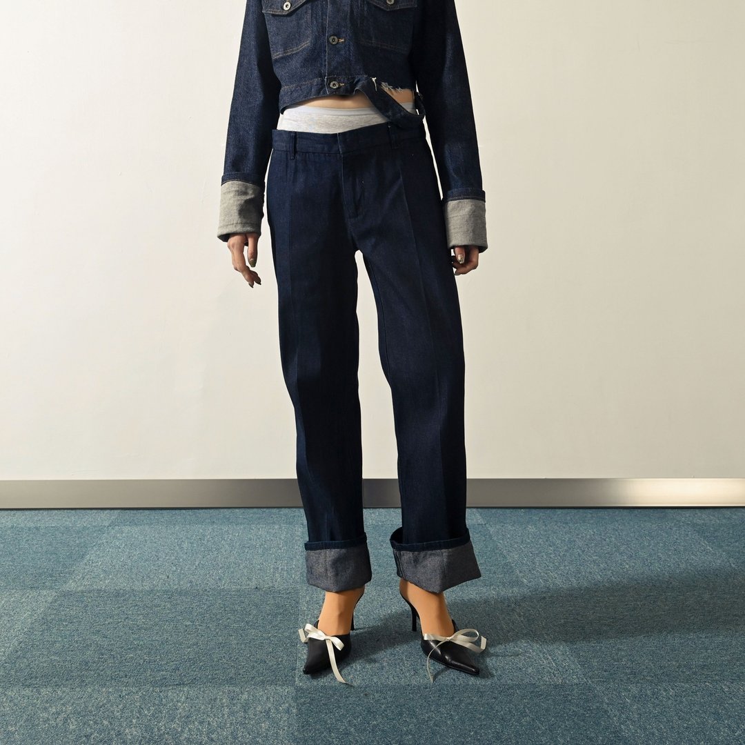 【NaSuBi Vintage】Polo Jeans by Ralph Lauren低腰牛仔古着裤 - 女装长裤 - 棉 