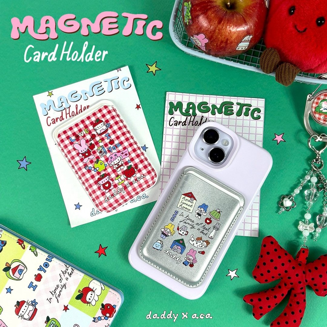 DADDY X ACUTE | Acute Magnetic Card 磁吸手机壳卡夹 - 名片夹/名片盒 - 其他材质 
