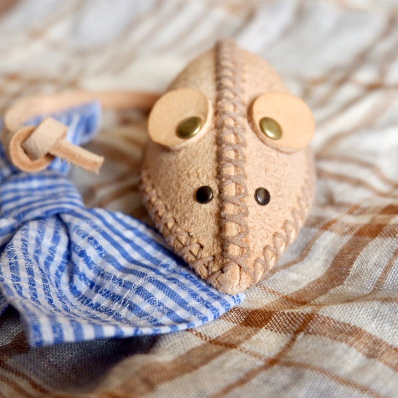 真皮小老鼠造型玩具│汪星人和喵星人都有哦! - 玩具 - 真皮 咖啡色