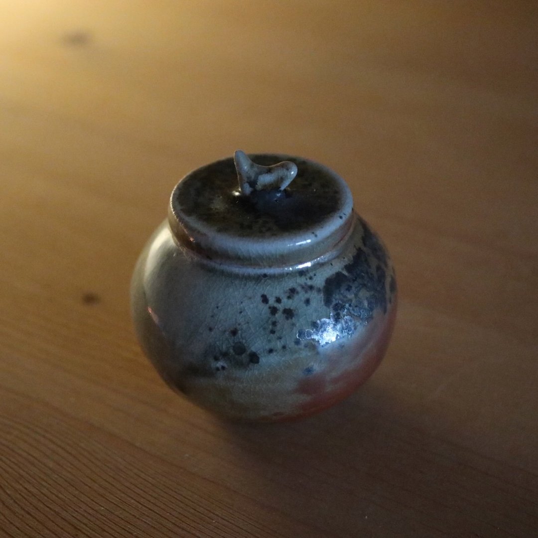 烬潮 志野席之罐 _y33 - 茶具/茶杯 - 陶 卡其色